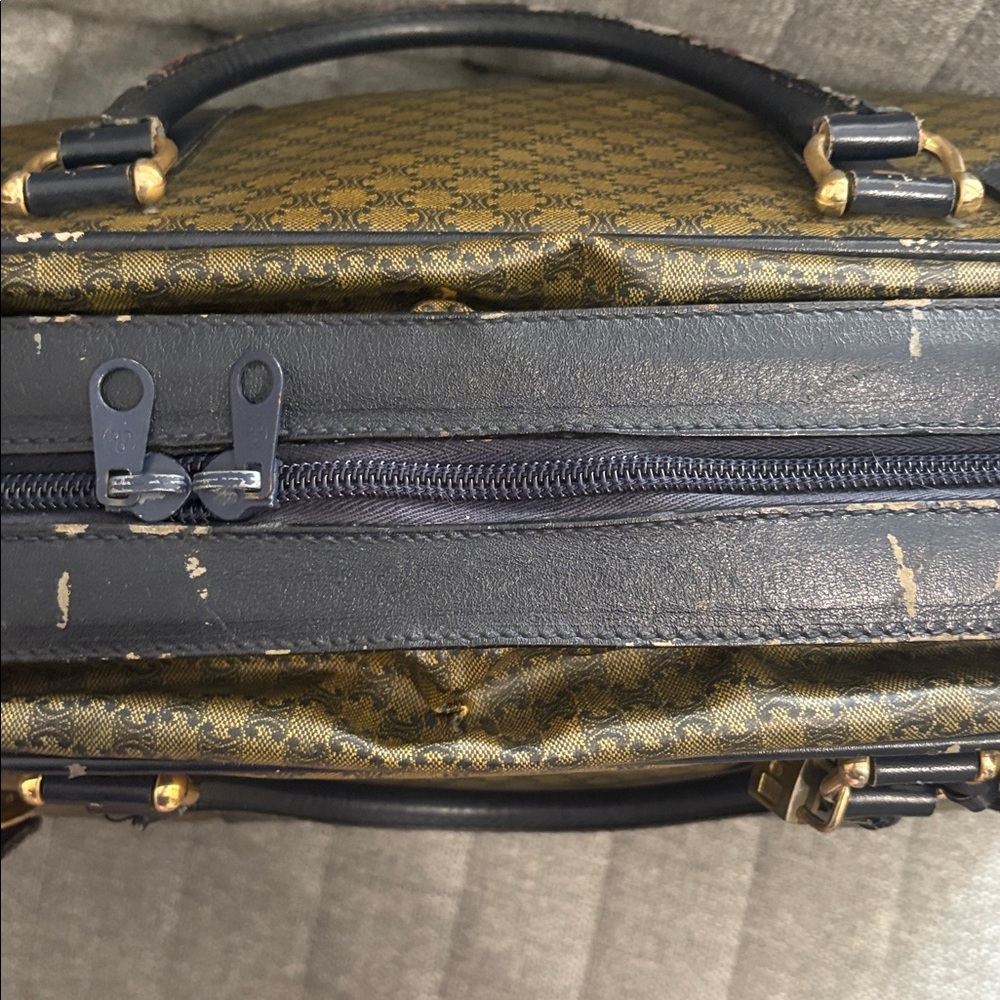 Celine Brown Macadam Handbag - Picture 9 of 13